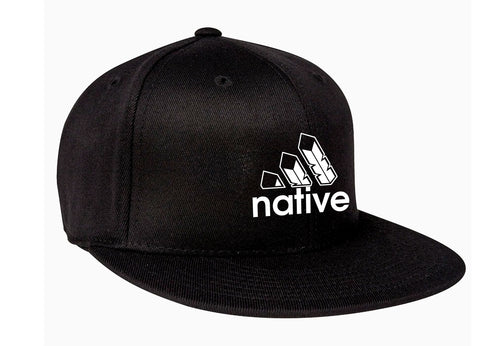 Native 3 Feather Logo 2 Flexfit Fitted Cap