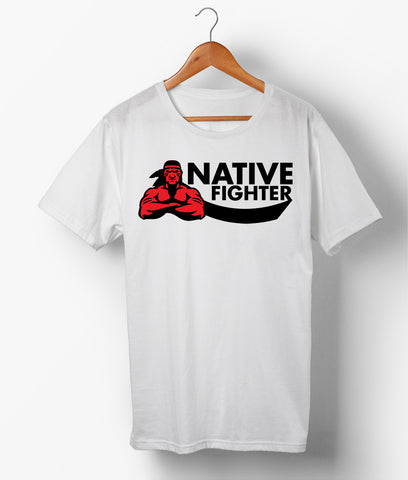 Native Fighter White Shirt