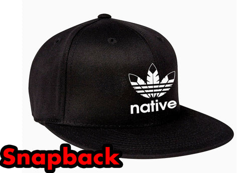 Native 3 Feather Snapback Cap